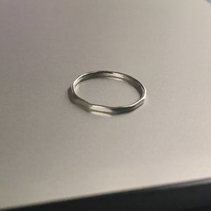 Catbird Classic Sterling Silver Hammered Ring